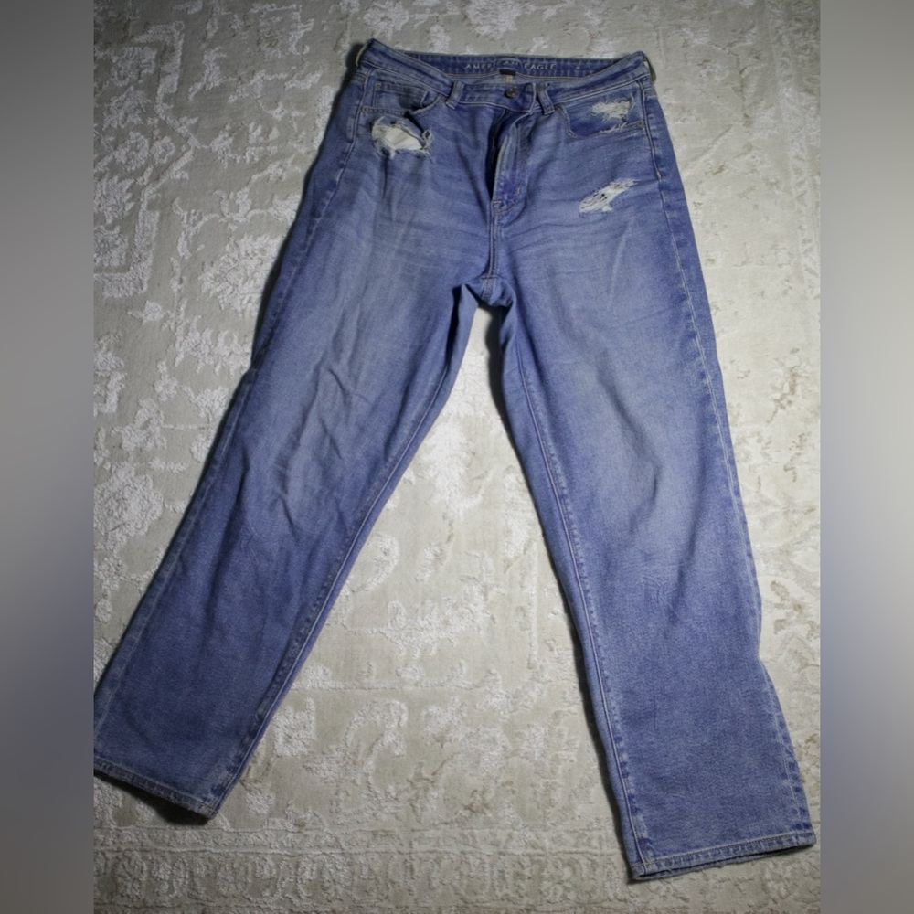 American Eagle Outfitters High Rise Blue Jeans